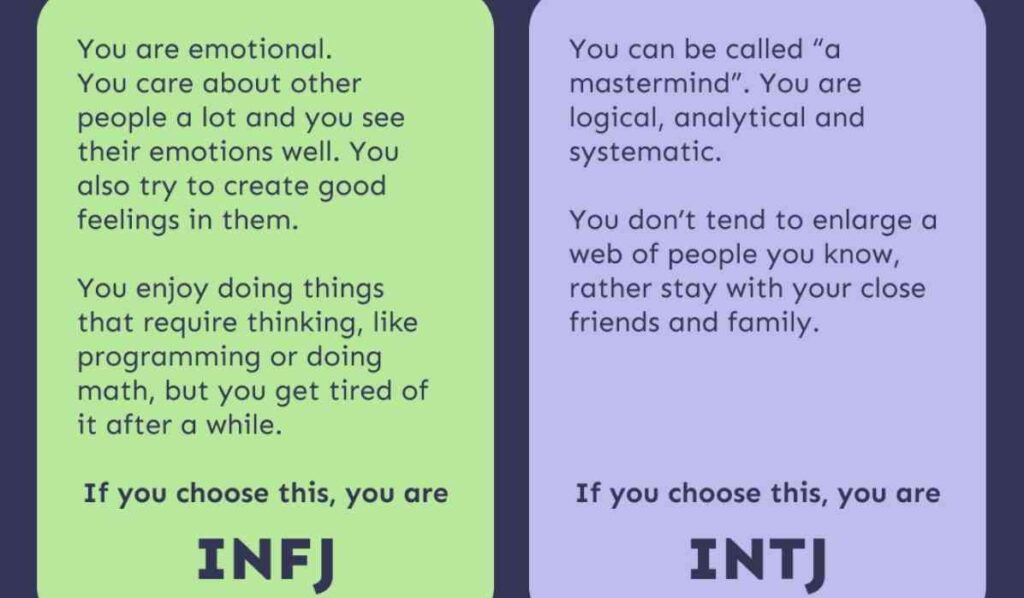 INTJ vs INFJ: How They Are Different