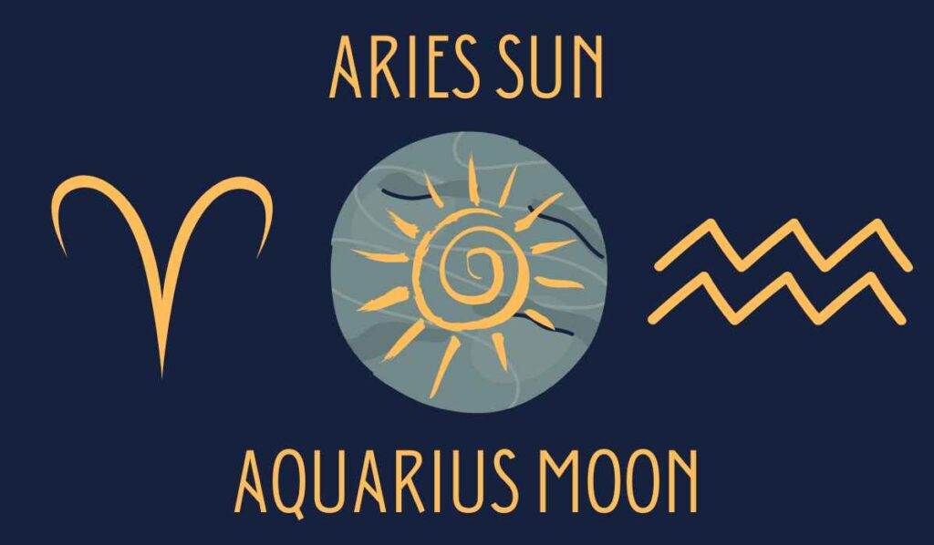 aries sun aquarius moon