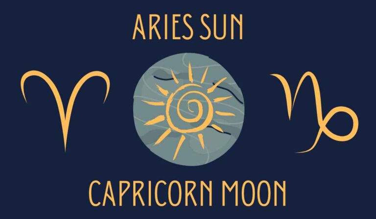 aries sun capricorn moon