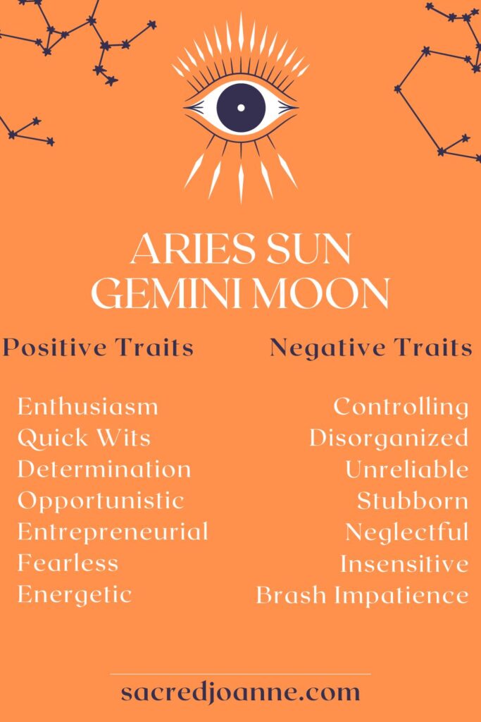 Aries Sun Gemini Moon: The Optimistic Boss - Sacred Joanne