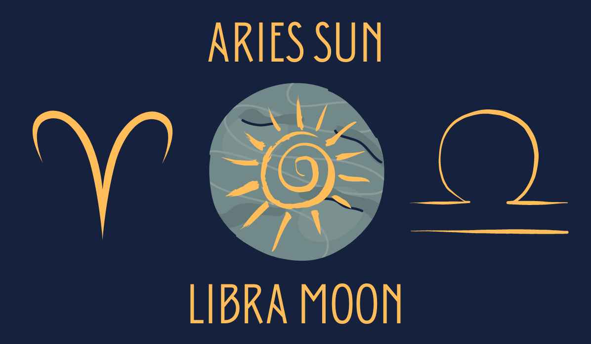 Aries and Libra Sun and Moon Tattoo - wide 8