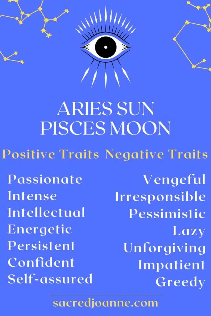 aries sun pisces moon traits