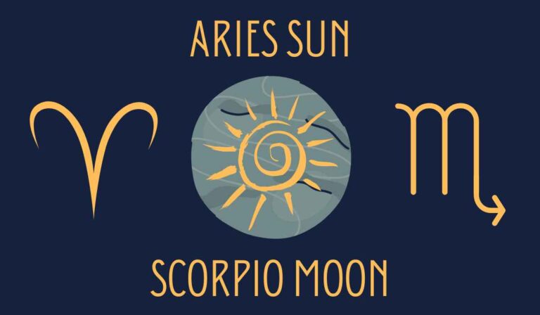 aries sun scorpio moon