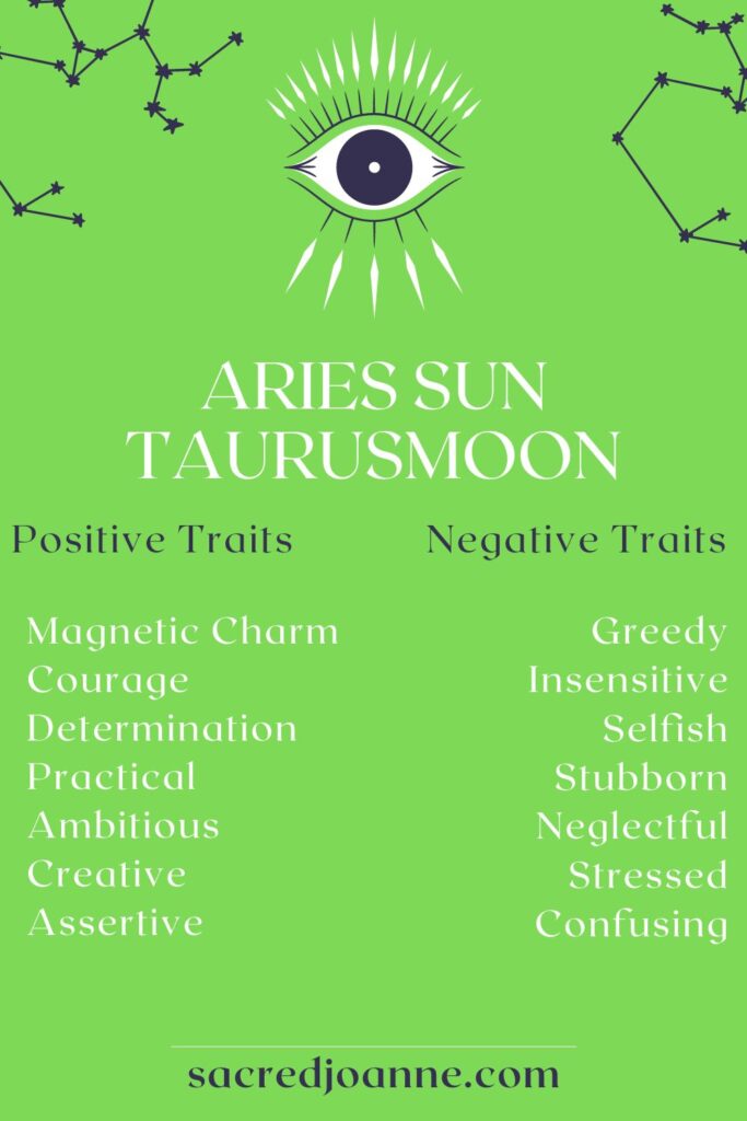 aries sun taurus moon traits