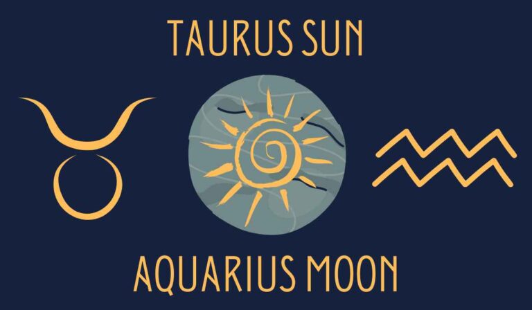 taurus sun aquarius moon