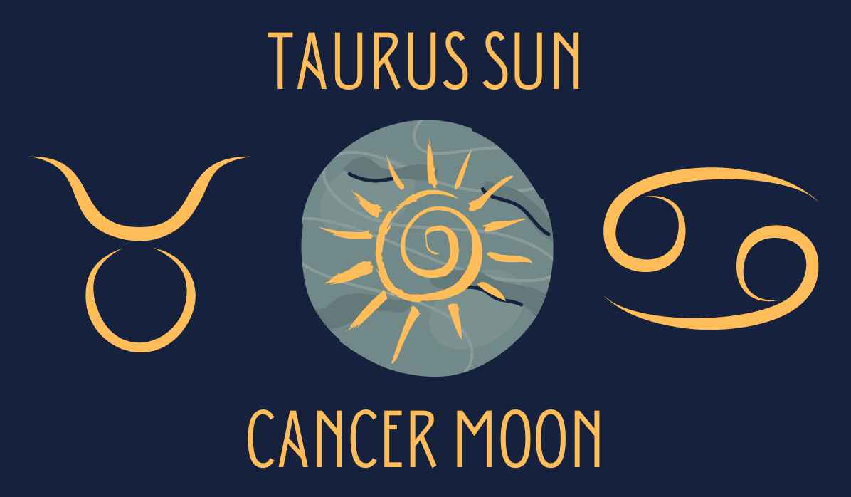 taurus sun cancer moon