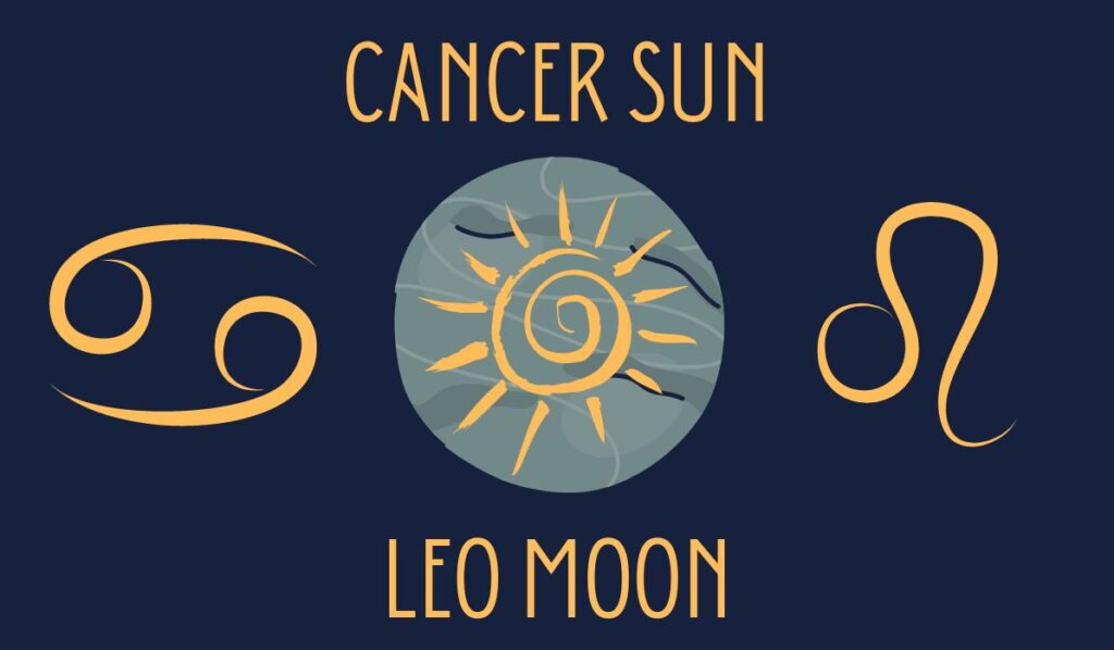 cancer sun leo moon
