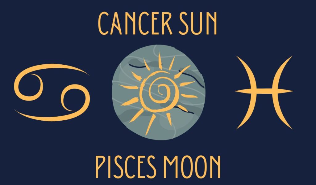 cancer sun pisces moon