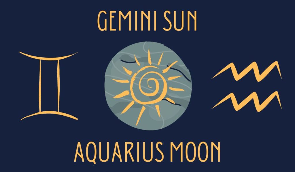 gemini sun aquarius moon
