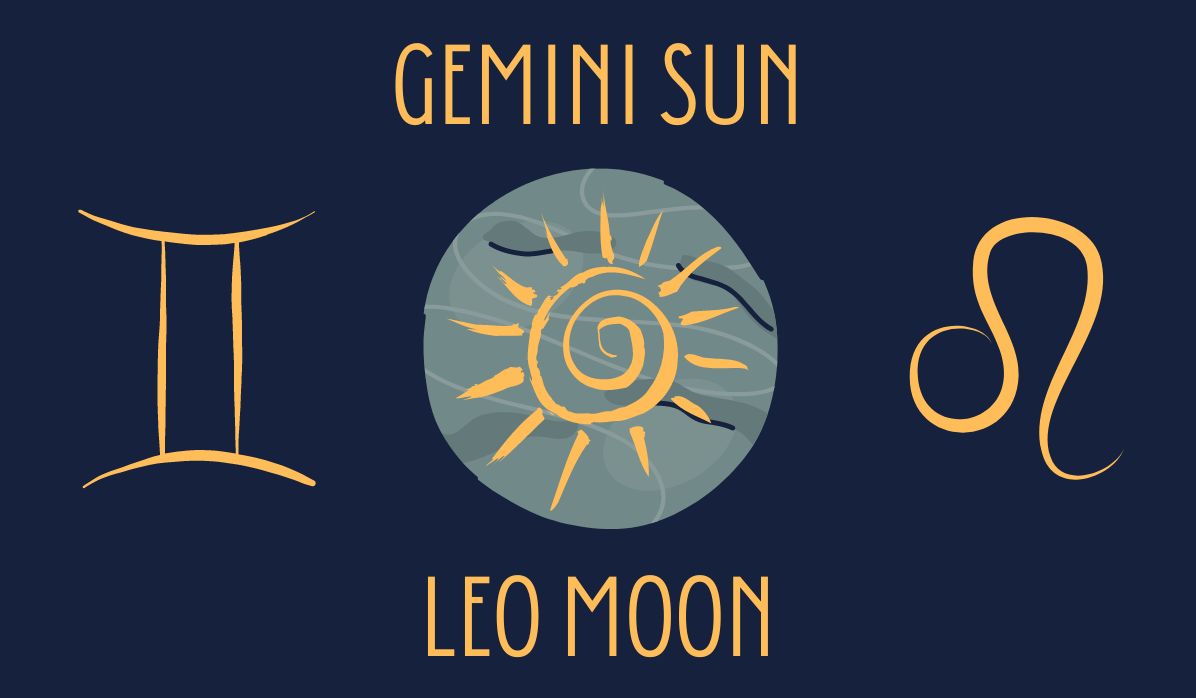 gemini sun leo moon