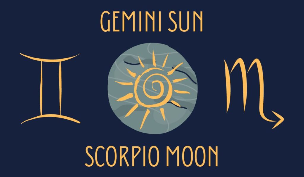 gemini sun scorpio moon