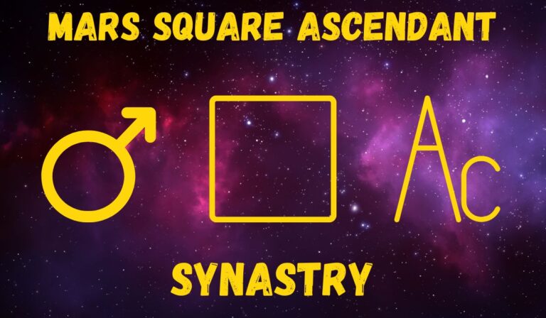 Mars Square Ascendant Synastry: Love and Friendships Explained