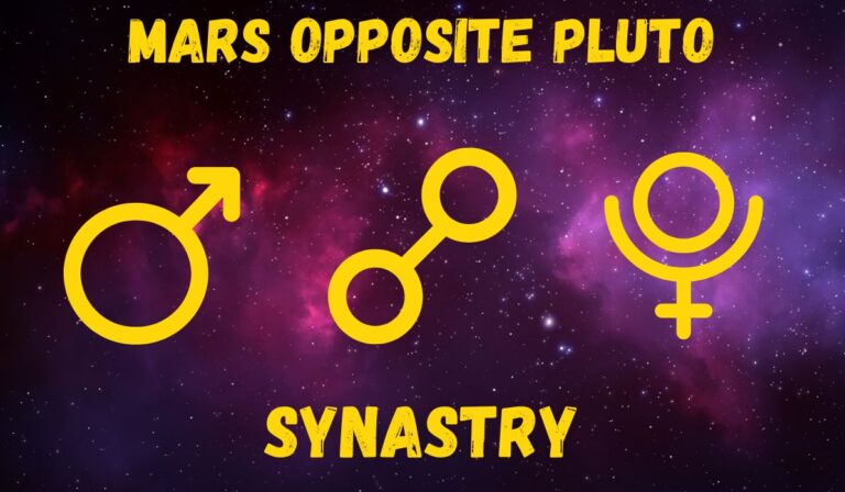 Mars Opposite Pluto Synastry: Love & Friendships