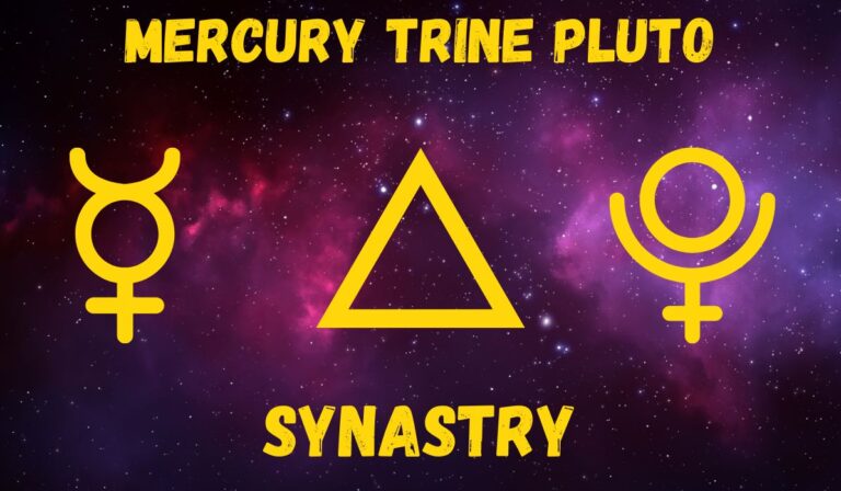 Mercury Trine Pluto Synastry: Love & Friendships