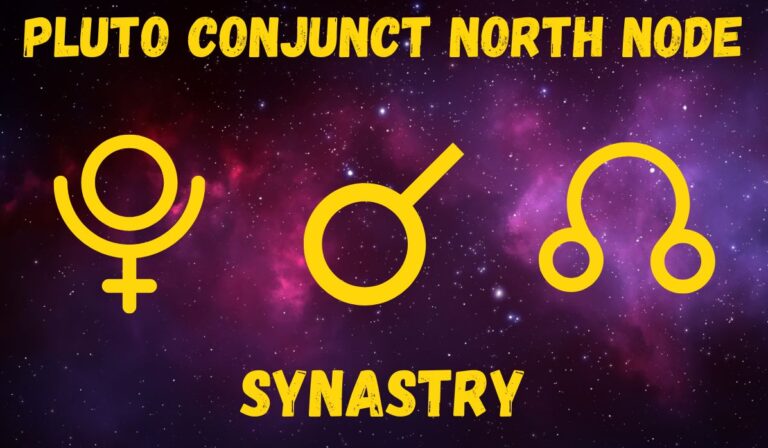 Pluto Conjunct North Node Synastry: Karmic Bonds