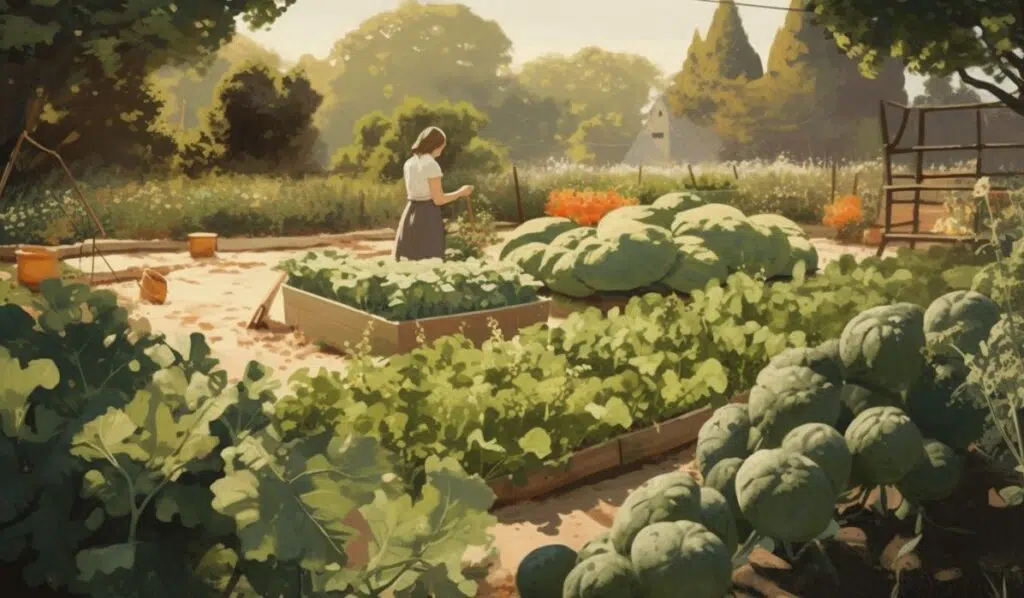 cancer-sun-woman-gardening