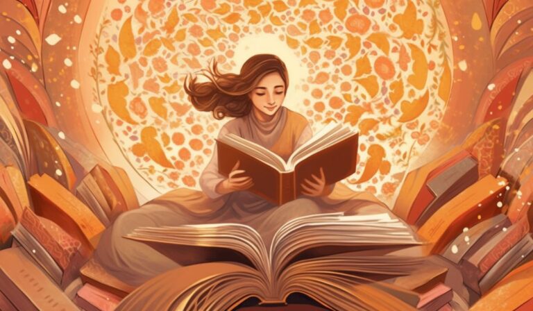 infj gemini woman reading a book