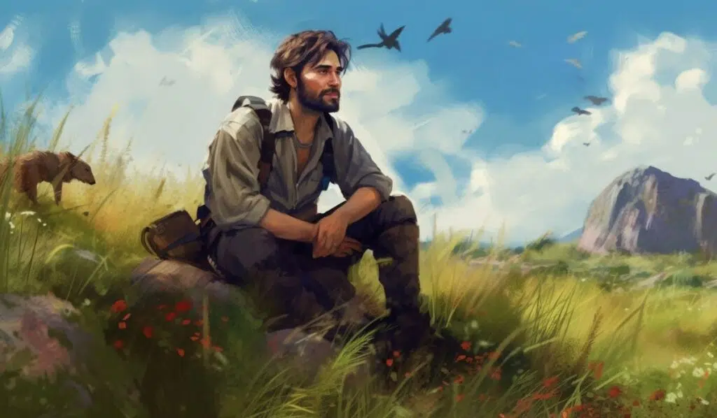 isfp-sagittarius-man-in-nature