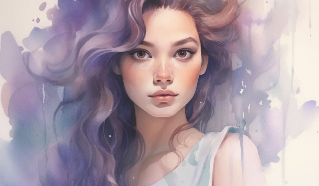 istp-pisces-woman-illustration