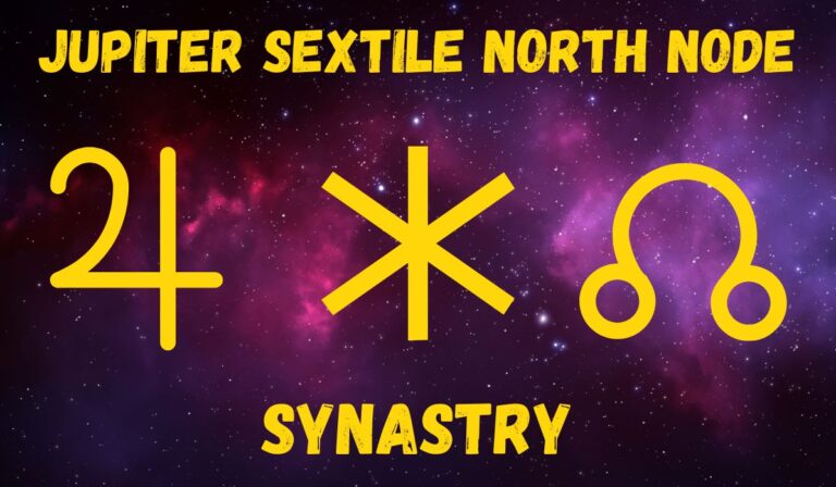Jupiter Sextile North Node Synastry: Love & Friendships