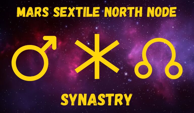 Mars Sextile North Node Synastry: Love & Friendships