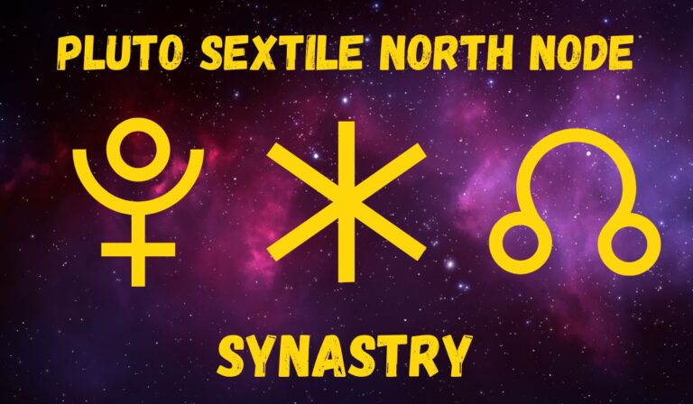 Pluto Sextile North Node Synastry: Love & Friendships Explained