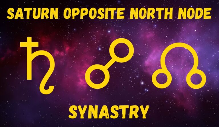 Saturn Opposite North Node Synastry: Love & Friendships