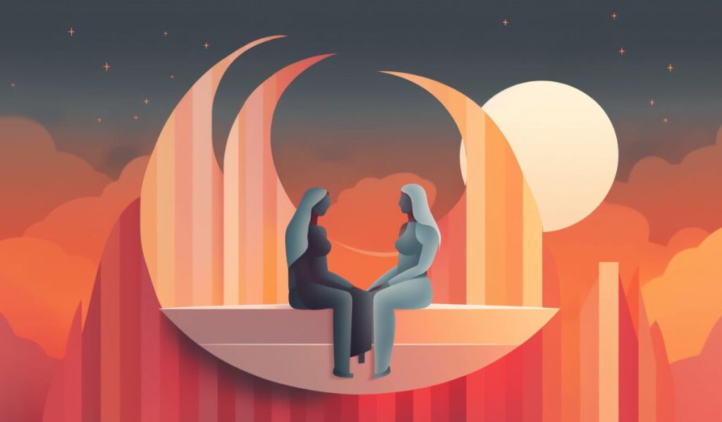 sun-sextile-moon-couple-illustration