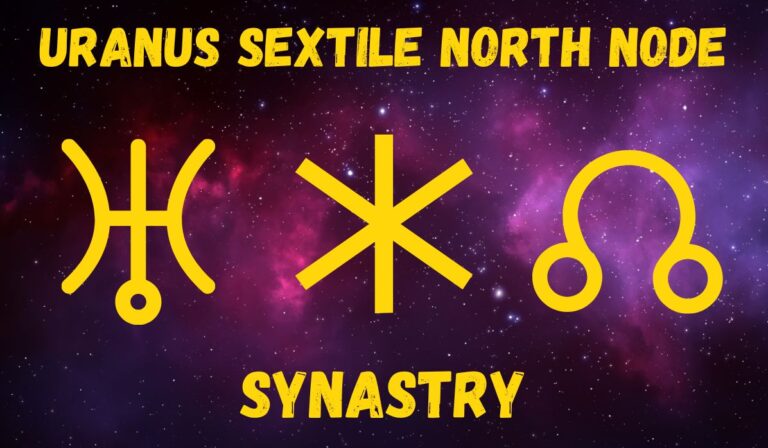 Uranus Sextile North Node Synastry: Love & Friendships