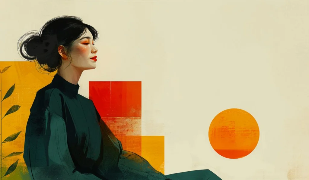 esfj-capricorn-woman-illustration