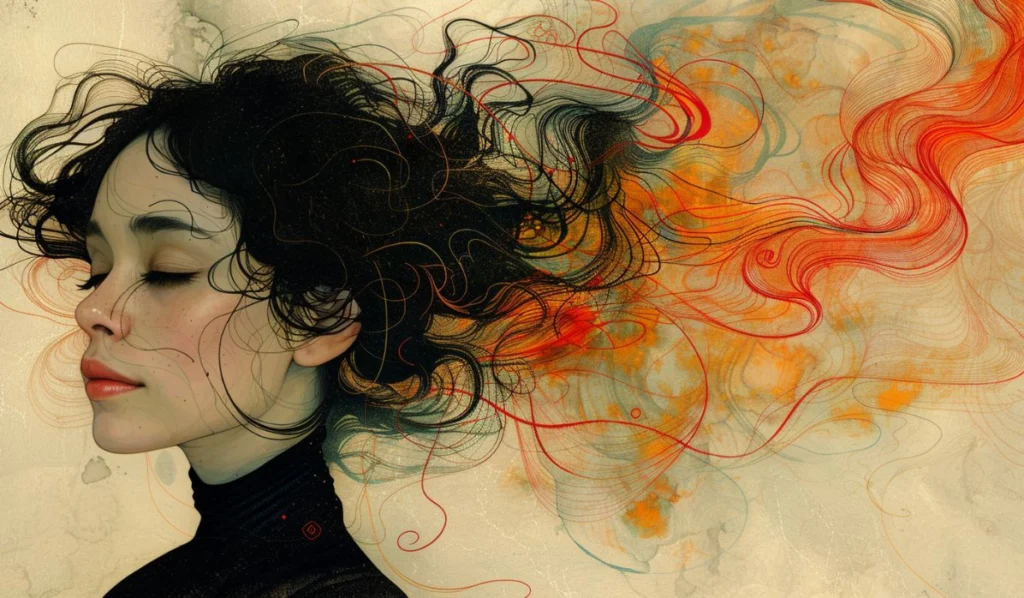 esfp-aquarius-woman-illustration
