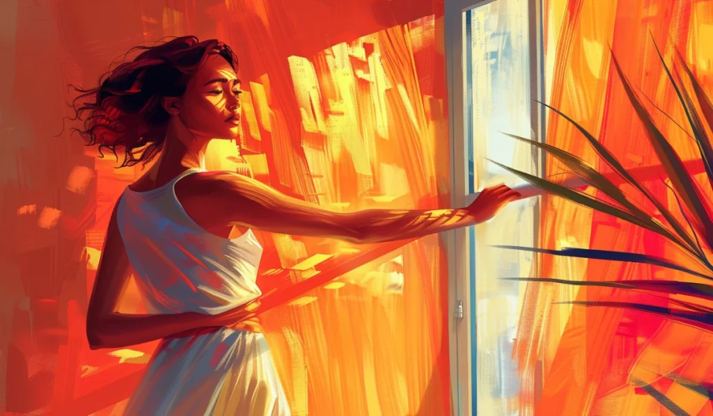 esfp-leo-woman-illustration