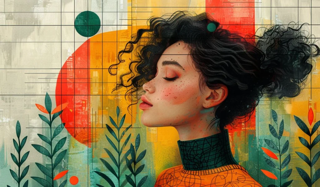 estp-gemini-woman-illustration