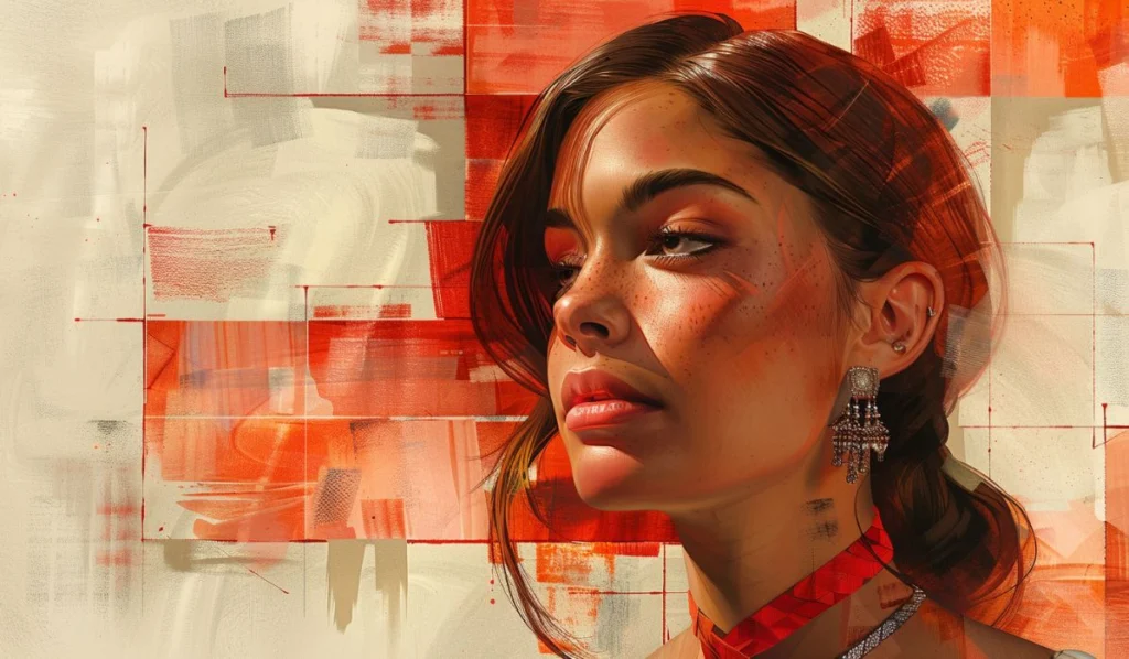 isfj-leo-woman-illustration