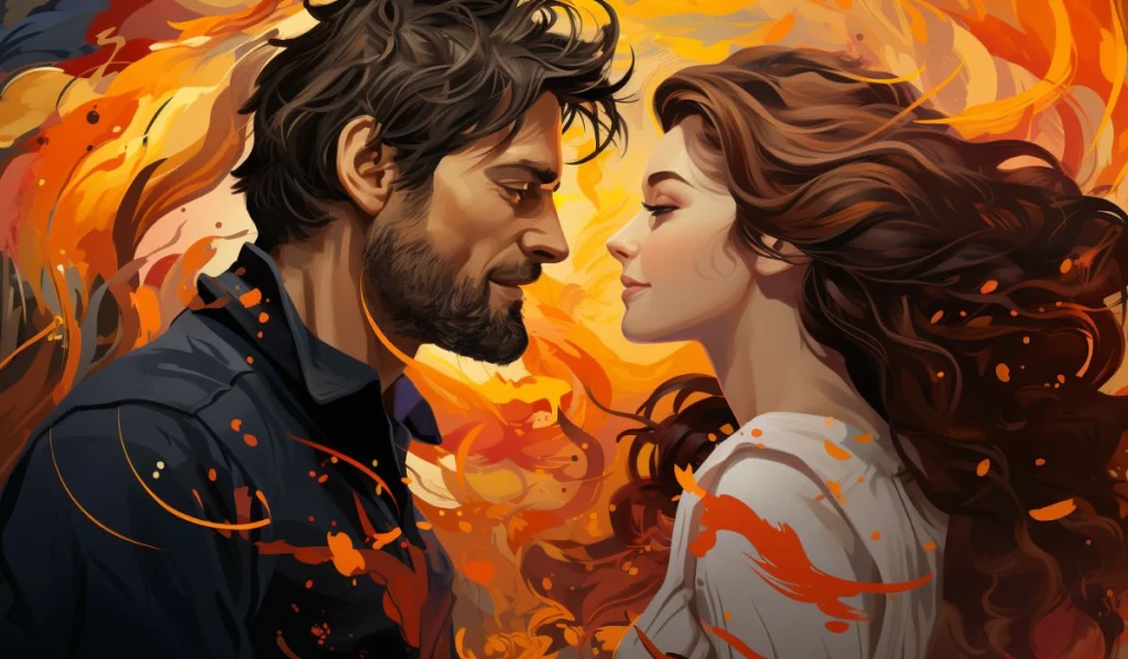 sag-sun-sag-moon-couple-illustration
