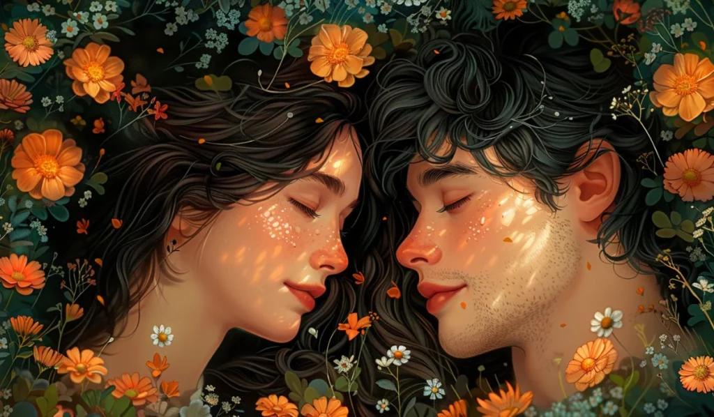 sun-trine-juno-couple-illustration
