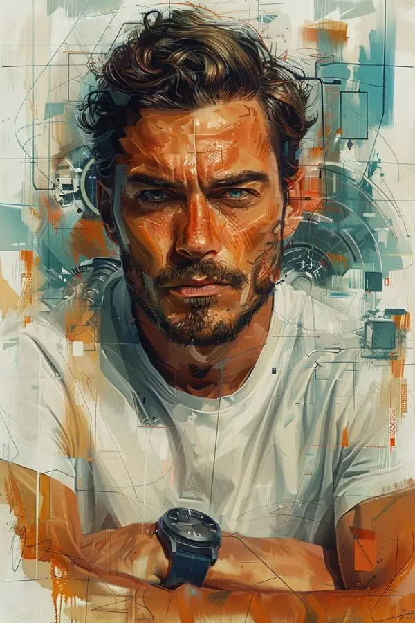 estj-leo-man-illustration