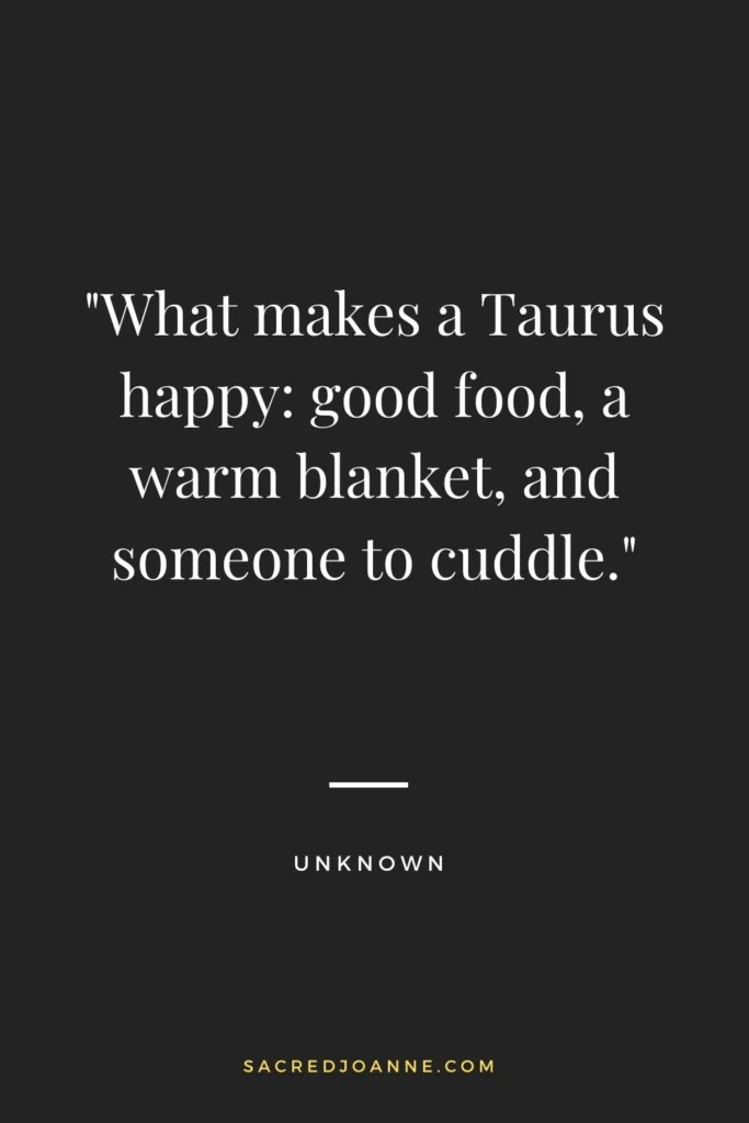 Ultimate Taurus Happiness Recipe