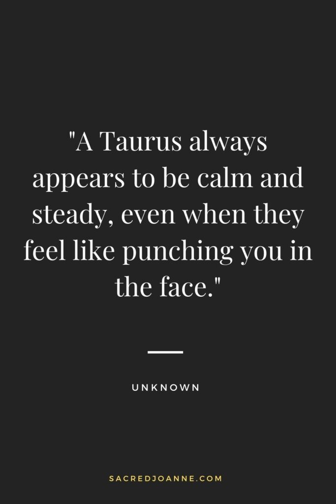 Taurus: The Masters of Calm in the Midst of Chaos