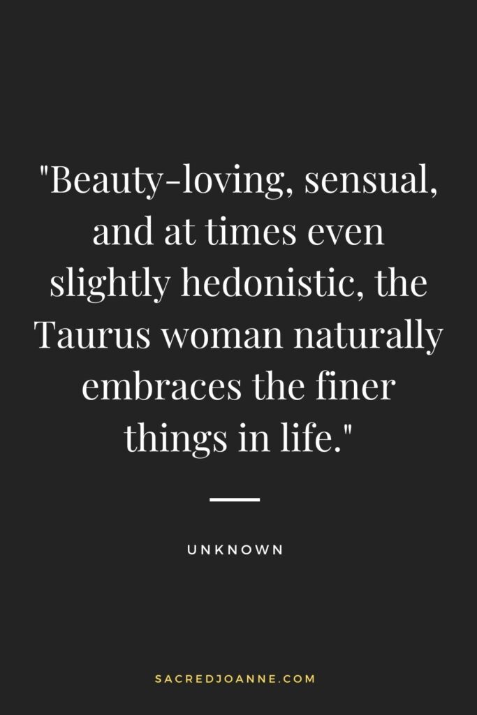 The Taurus Woman: Embracing the Finer Things in Life