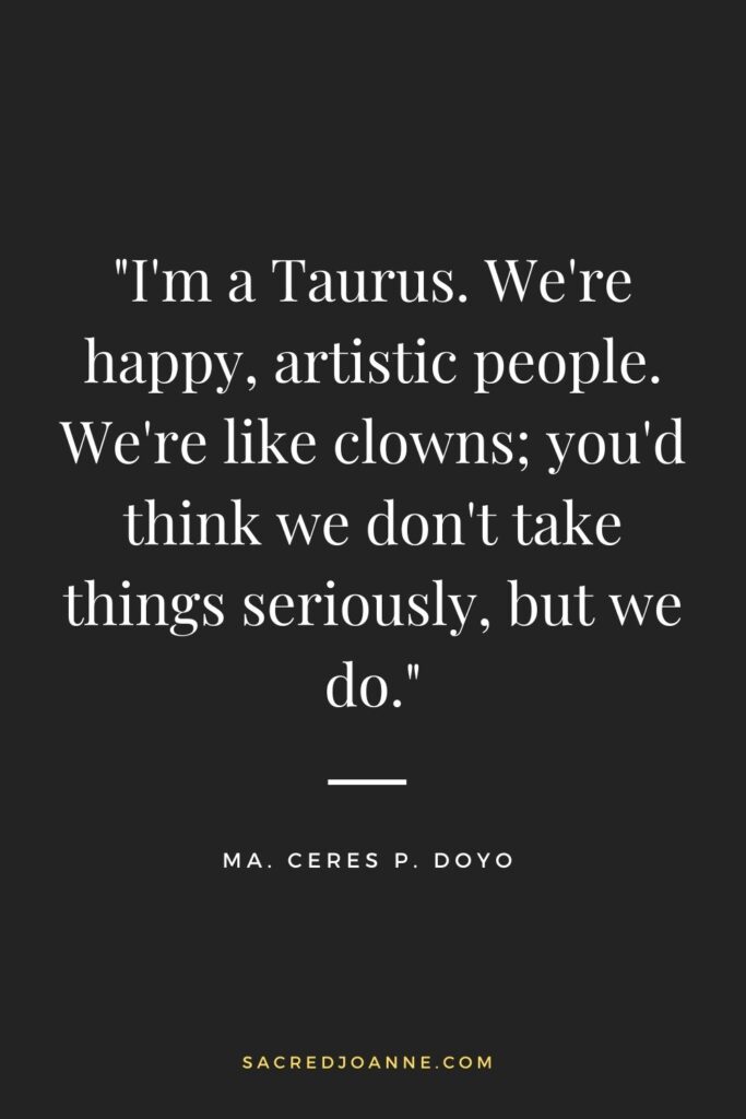 the creative and lighthearted side of Taurus