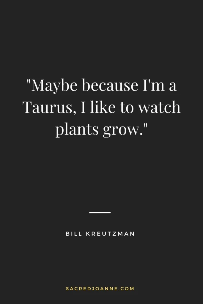 Taurus Vibes: Embracing Growth and Nature