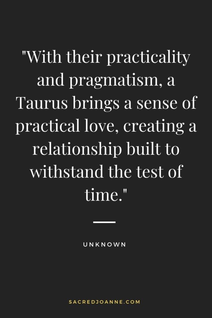 Practical Love: The Strength of a Taurus in Relationships