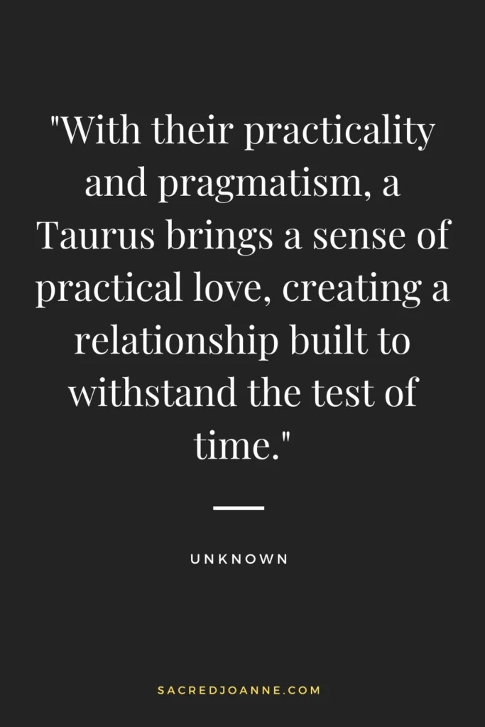 Practical Love: The Strength of a Taurus in Relationships