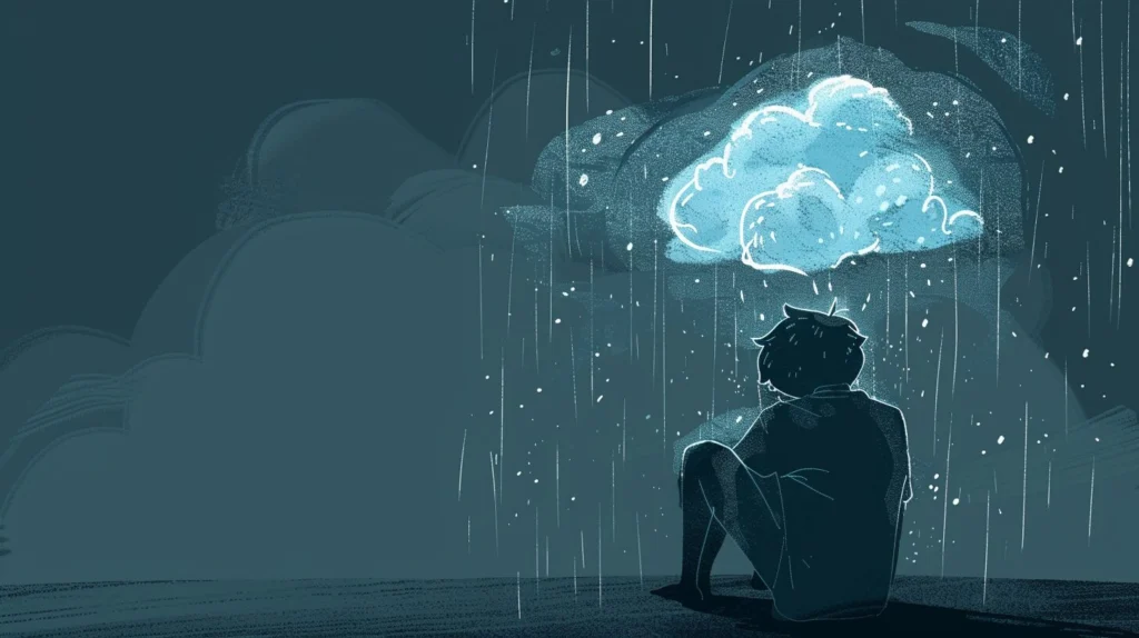Illustration_of_a_person_sitting_alone_under_a_rain