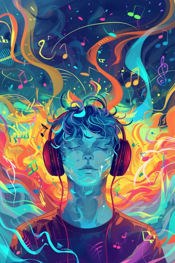 An_illustration_of_a_person_wearing_headphones_immersed