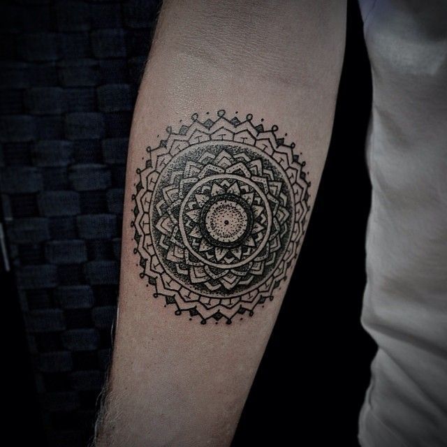 intricate-mandala-forearm-tattoo