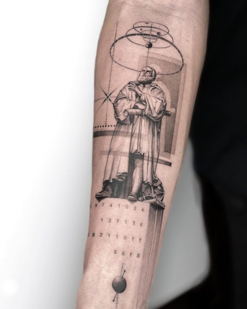 philosopher-astronomy-tattoo