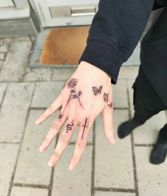 geometric-hand-tattoo-minimalist-lines