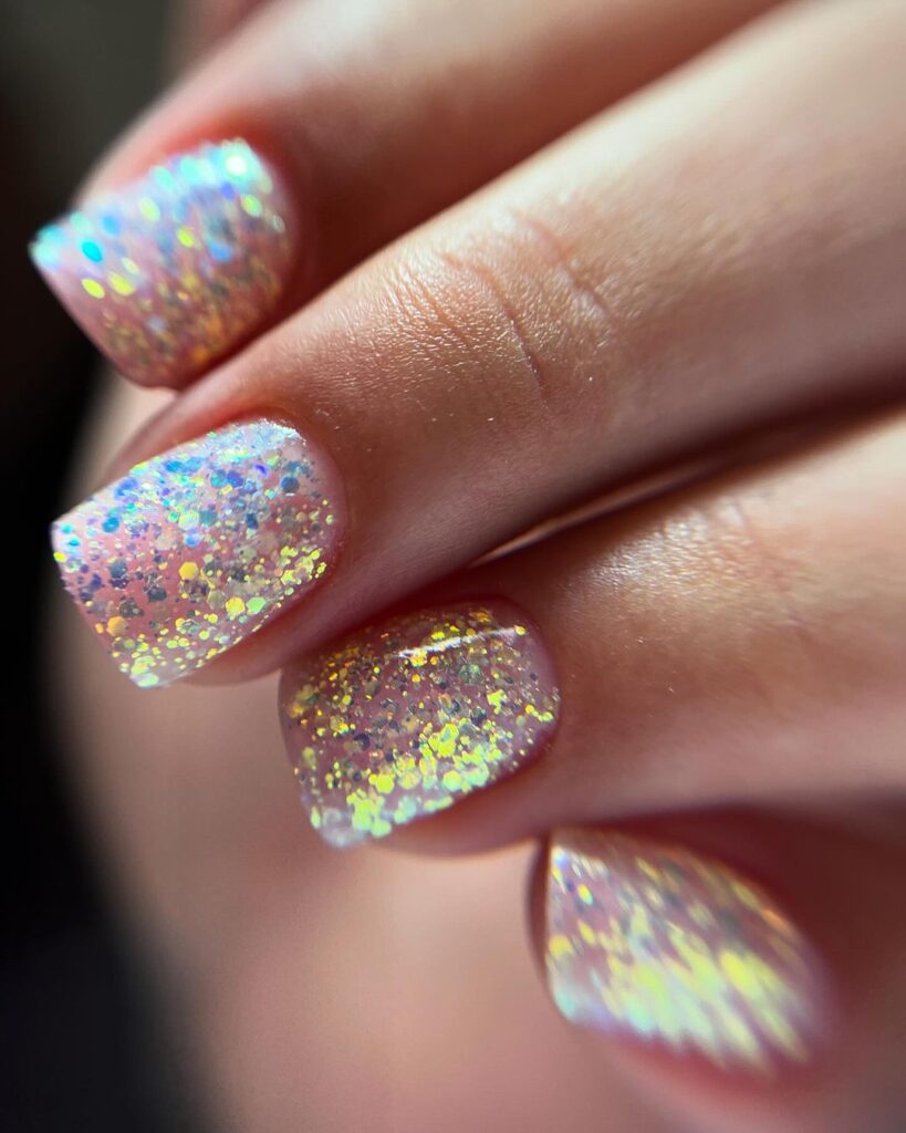 holographic-confetti-glitter-nail-design